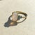 White White Opal Multicolor Ring in 14k Gold, Size 7.5 For Sale - Image 8 of 9