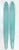 Vintage Voit Turquoise Water Skis For Sale - Image 6 of 6