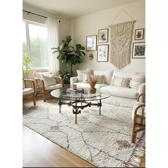 1960s Hand Forged Wrought Iron Coffee Table in the Style of Gilbert Poillerat For Sale - Image 13 of 16