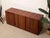 Italian Vintage Italian High-Gloss Wood Three-Door Credenza For Sale - Image 3 of 12