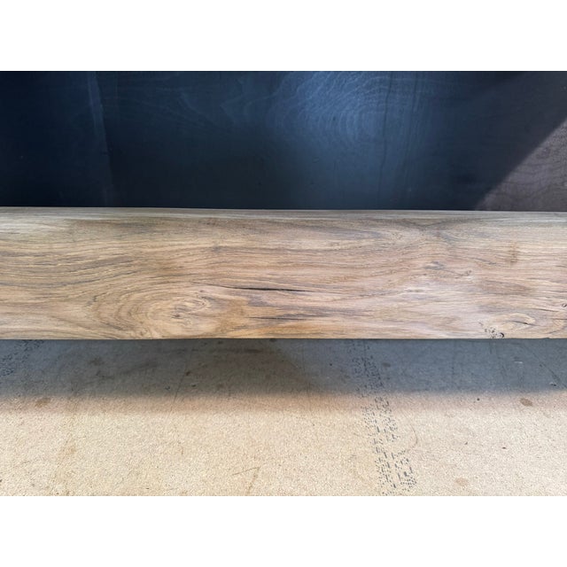 Oak Farmhouse Dining Table, 1920 For Sale - Image 13 of 18
