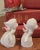 Traditional Vintage Porcelain Kissing Angel Figurines For Sale - Image 3 of 8