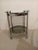 Metal Vintage Bar Cart, 1980s For Sale - Image 7 of 8