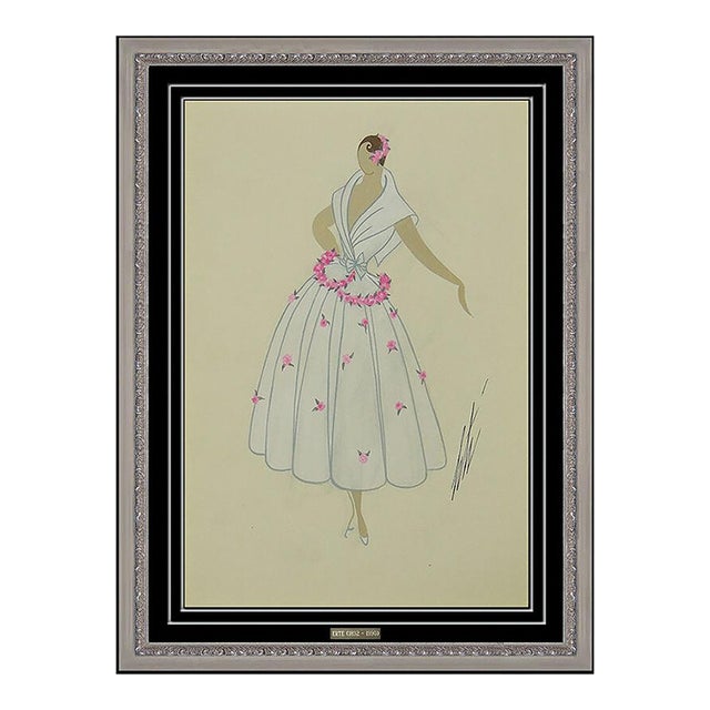 Early 20th Century Soubrette, Erté For Sale