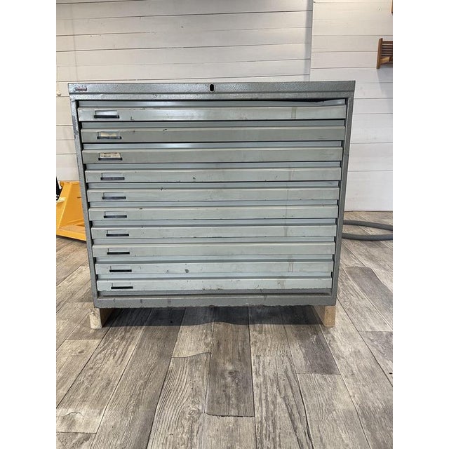 Vintage Chest of Drawers in Iron, 1970 For Sale - Image 12 of 12