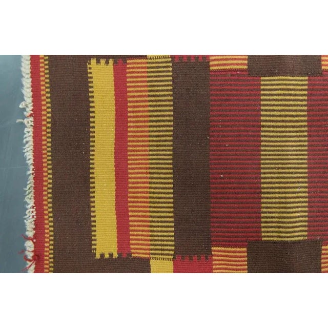Geometric Rug attributed to Antonin Kybal, 1940s For Sale - Image 10 of 12