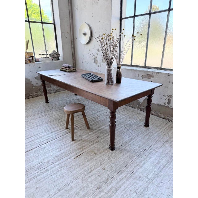 Drapers Style Table in Oak, 1900s For Sale - Image 9 of 18