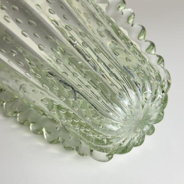 Vintage Murano Glass Vase by Barovier & Toso, Italy 1930-40s For Sale - Image 15 of 18
