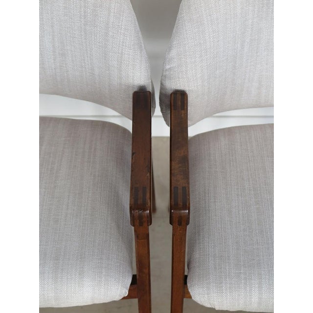 Set of Italian Model 814 Armchairs by Ico Parisi for Cassina, 1960s For Sale - Image 12 of 18
