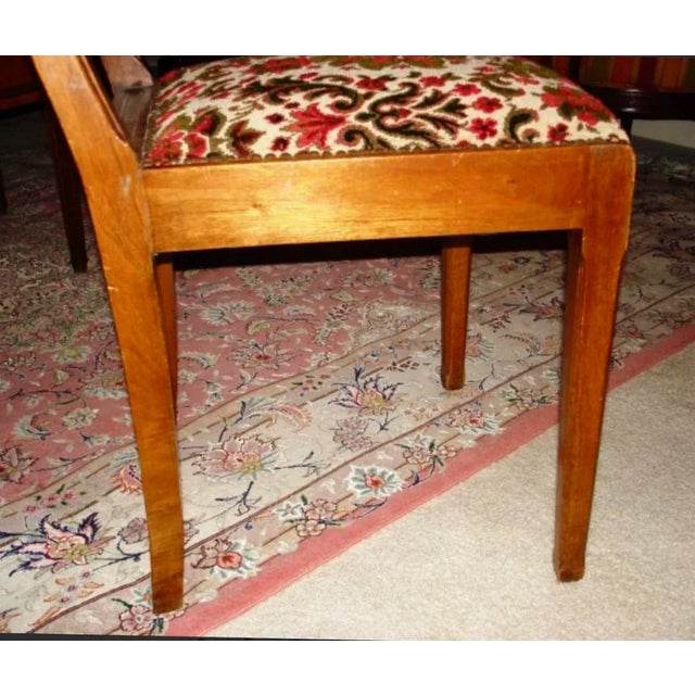 Wood French Art Nouveau Chairs -Set of Four For Sale - Image 7 of 16