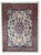 1970s Handmade Vintage Indo-Tabriz Rug 1.6' X 2.1' For Sale - Image 9 of 9