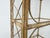 Wicker and Bamboo Bookcase with Glass Shelves, 1970s For Sale - Image 11 of 18
