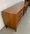 Wood Unique Mid-Century Burl and Walnut Diamond Motif Credenza For Sale - Image 7 of 16