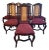 Baroque Chairs, Set of 8 For Sale
