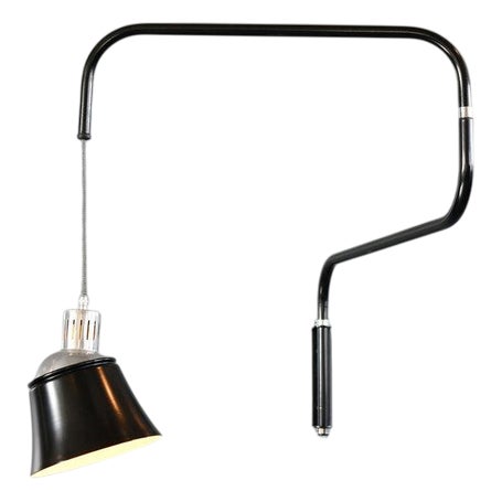 Bauhaus Task Lamp by Werner Glasenapp for Ugo Pollice, 1930s For Sale