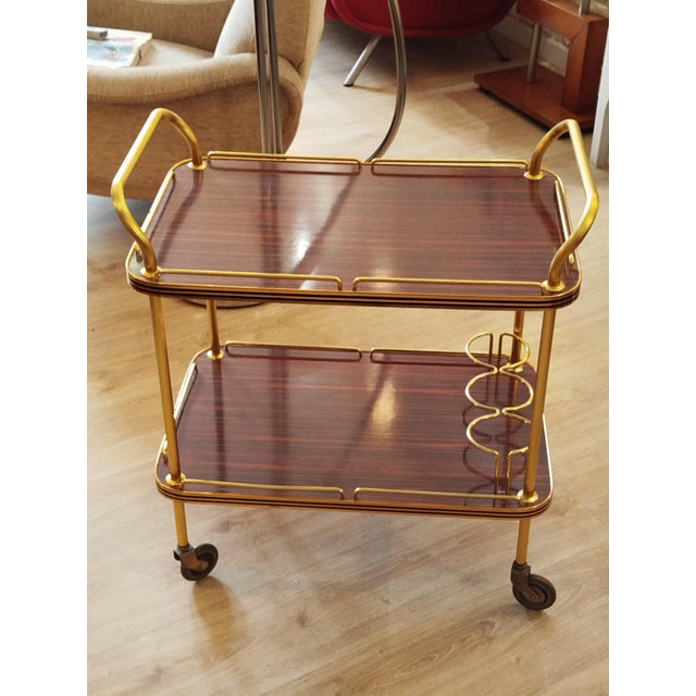 Auxiliary Bar Trolley, Spain, 1960s For Sale - Image 10 of 10