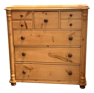 19th Century English Pine Chest of Drawers