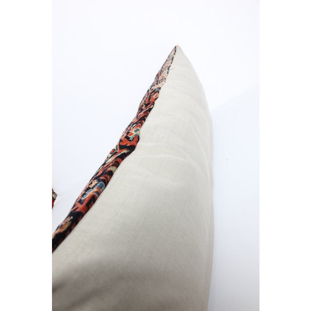 Mid 20th Century - Authentic Decorative Vintage Tribal Textile Pillow Cover -15'' X 43'' For Sale - Image 5 of 9