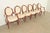 Karges Furniture Karges Style French Provincial Louis XV Brown Lacquered Dining Chairs, Set of Six For Sale - Image 4 of 14