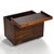 Mid 20th Century Rolf Hesland Rosewood Cube Bar by Bruksbo For Sale - Image 9 of 10