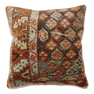 Early 20th Century Persian Kurd Rug Pillow For Sale