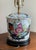 Vintage Tobacco Leaf Porcelain Table Lamp for British Colonial, Traditional, Chinoiserie & Palm Beach Regency - Famille Rose Colors. For Sale In New Orleans - Image 6 of 12