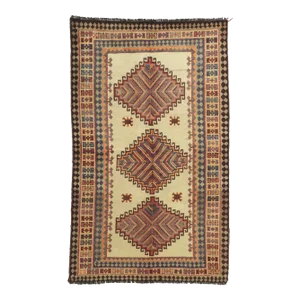 Mid 20th Century Vintage Persian Shiraz Rug, 04'04 X 07'00