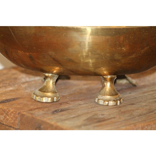 Mid-Century Brass Footed Duck Catchall Bowl / Dish For Sale - Image 4 of 8