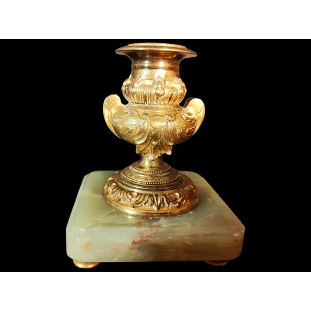 19th Century Inkwell Onyx For Sale - Image 6 of 17