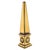 Vintage Golden Porcelain Medusa Obelisk Versace for Rosenthal, 20th Century For Sale - Image 16 of 16
