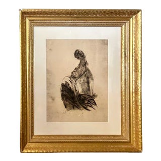 19th Century Lithograph, Framed For Sale