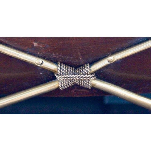 Antique Edwardian Mahogany Nautical Rowing Boat Cruet Centrepiece, 1900 For Sale - Image 6 of 7