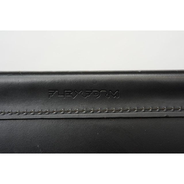 Carlotta Armchair and Ottoman by Antonio Citterio for Flexform, 1997, Set of 2 For Sale - Image 8 of 9