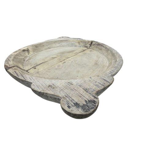 Vintage Wooden Parat Bowl For Sale - Image 4 of 5