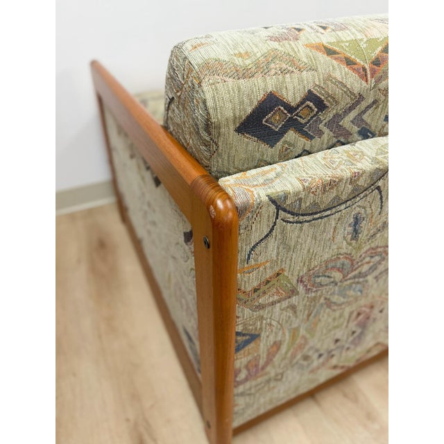 Vintage Sleeper Sofa Hestbæk Style Danish MCM Teak Convertible Daybed Pullout Couch For Sale - Image 9 of 17