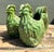 Vintage Glazed Ceramic Rooster Cache Pot For Sale In West Palm - Image 6 of 12