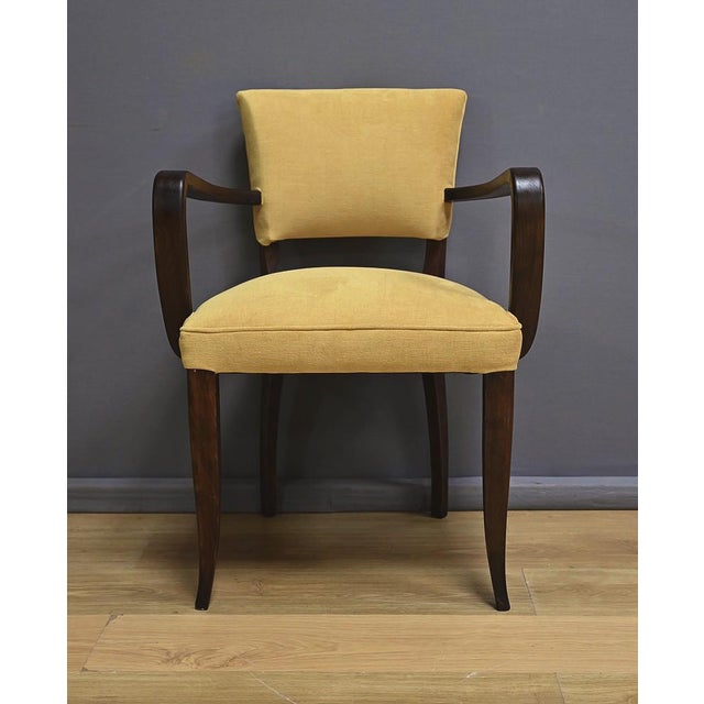 Vintage Bridge Armchairs, 1940, Set of 4 For Sale - Image 11 of 16