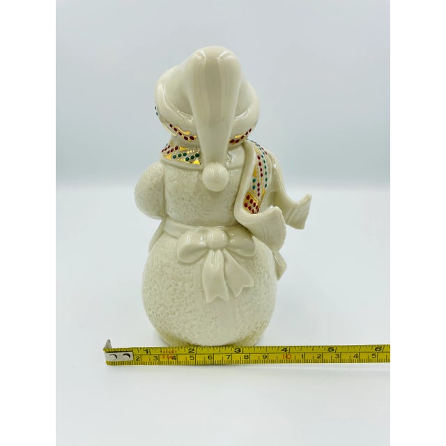 Beige 1996 Lenox Fine Jewels Collection Snowlady For Sale - Image 8 of 12