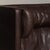 1970-1979 Denmark Deep Espresso Brown Two-Seat Leather Sofa For Sale - Image 11 of 11