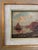 Wood Antique 20th Century European Coastal Seascape Oil Painting - Framed For Sale - Image 7 of 8