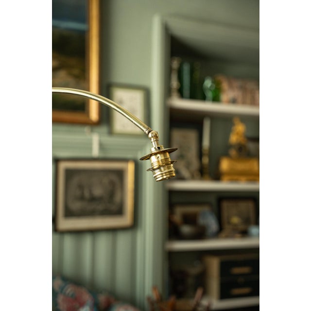Floor Lamp in Brass For Sale - Image 3 of 7