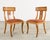 Late 20th Century Set of Eight Neoclassical Style Klismos Dining Chairs For Sale - Image 5 of 12