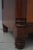 American Empire Cherry & Birdseye Maple Butler Desk Chest For Sale - Image 15 of 18