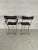 1970s Celestina Folding Chairs attributed to Marco Zanusso for Zanotta, 1970s, Set of 2 For Sale - Image 5 of 13