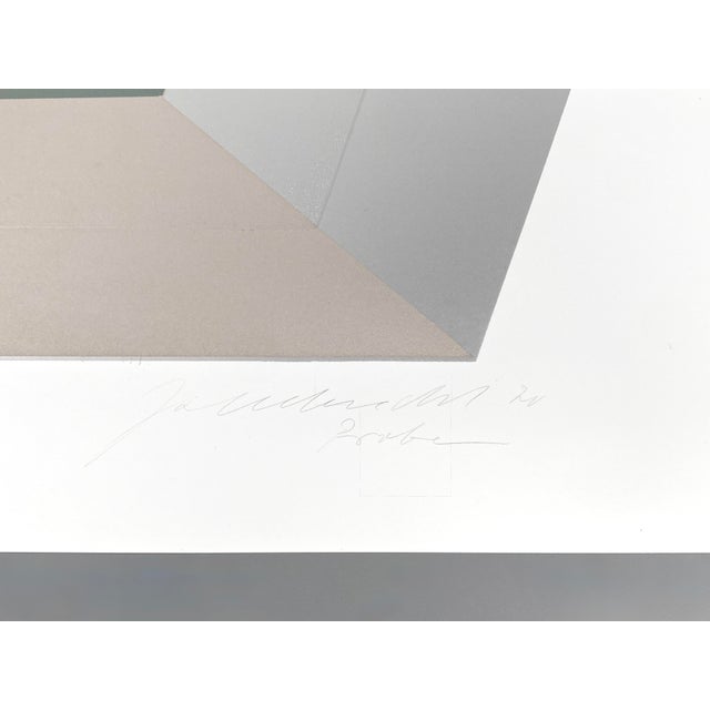 Joachim Albrecht, Embossed Composition, 1970, Screenprint For Sale - Image 4 of 13