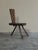 Vintage Italian Sculptural Chair in Wood, 1950s For Sale - Image 12 of 12