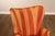 Textile Custom Quality Pair Of Mahogany Fanback Wing Chairs For Sale - Image 7 of 18