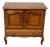 Small Light Oak Sideboard with Swivel Top, 1980s For Sale