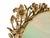 Antique French Gilt Bronze Vanity Mirror Tray With Sculptural Lily Handles, Art Nouveau For Sale - Image 4 of 7