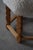 Mid-Century Modern Danish Hexagonal Oak Stool with Lambswool Upholstery, 1950s For Sale - Image 6 of 13
